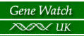 Logo of GeneWatch UK