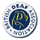 Logo of British Deaf Association