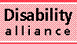 Logo of Disability Alliance