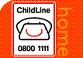Logo of ChildLine in Partnership with Schools
